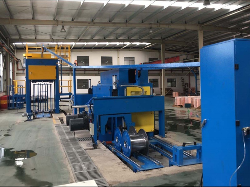 Copper Rod Breakdown Machine