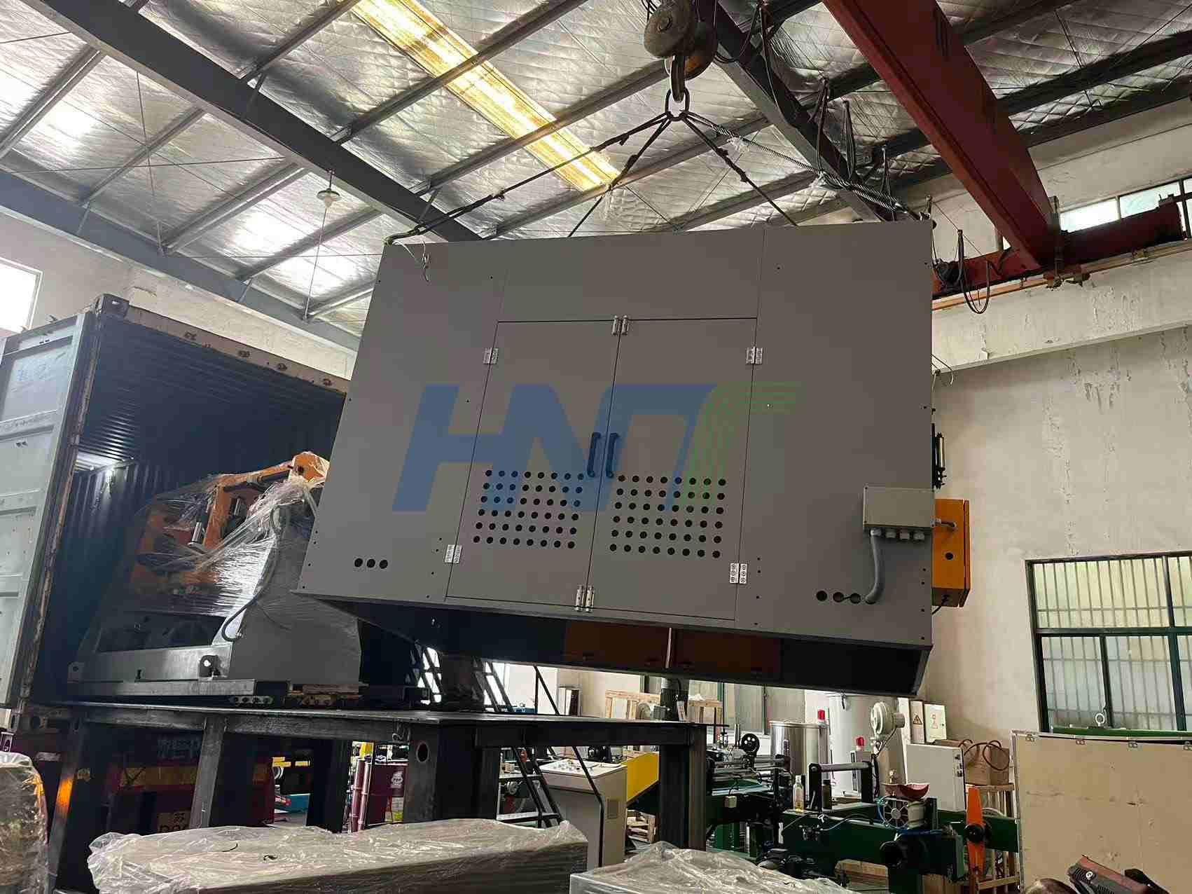 630D-12+18 Rigid Frame Stranding Machine Shipment 3